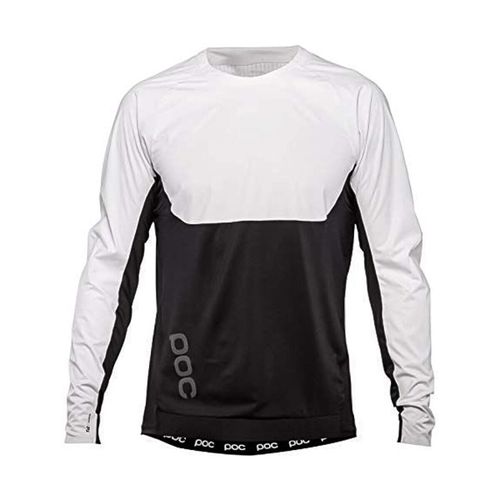 T-shirt 52300-8001 RACEDAY DH JERSEY HYDROGEN WHITE/URANIUM BLACK - Poc - Modalova