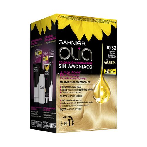 Colorations Coloration Permanente Olia - 10.32 Platine Gold - Garnier - Modalova