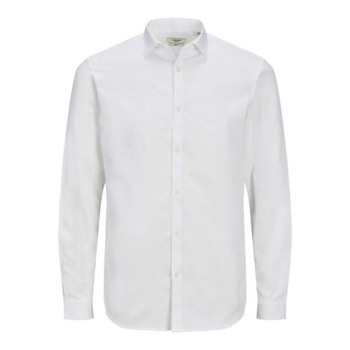 Chemise 12201905 CARDIFF-WHITE SLIM FIT - Jack & Jones - Modalova