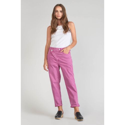 Jeans Cosy boyfit 7/8ème jeans violet rose - Le Temps des Cerises - Modalova