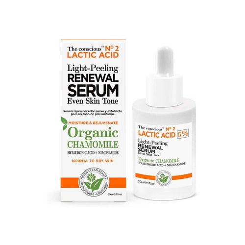 Masques & gommages Lactic Acid Light Peeling Renewal Serum Organic Chamomile - The Conscious™ - Modalova