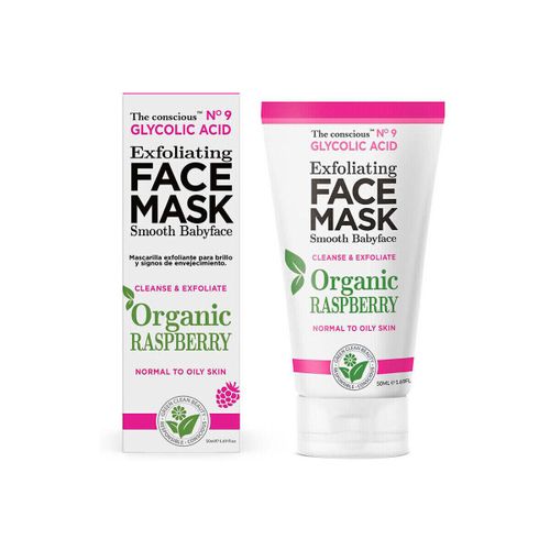 Masques & gommages Glycolic Acid Exfoliating Face Mask Organic Raspberry - The Conscious™ - Modalova