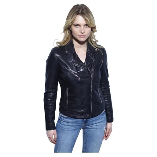 Blouson Blouson en cuir Ref 54124 Noir - Daytona - Modalova