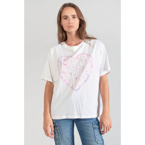 T-shirt T-shirt moona blanc imprimé - Le Temps des Cerises - Modalova