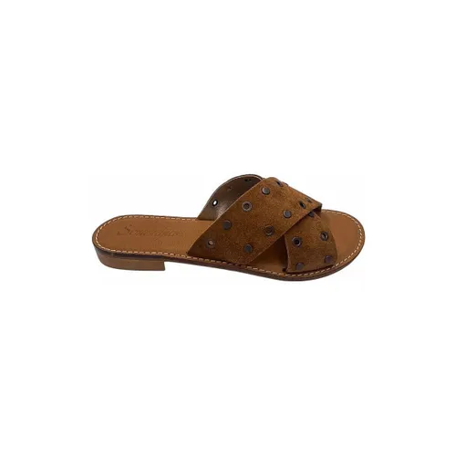 Sandales - Mules ANICE Camel - Semerdjian - Modalova
