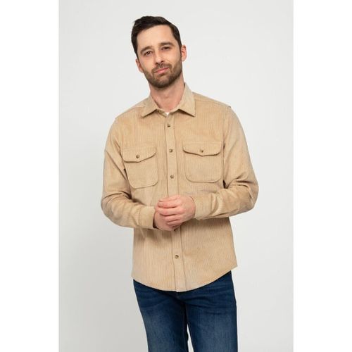 Sweat-shirt Surchemise Corduroy Khaki - Suitable - Modalova