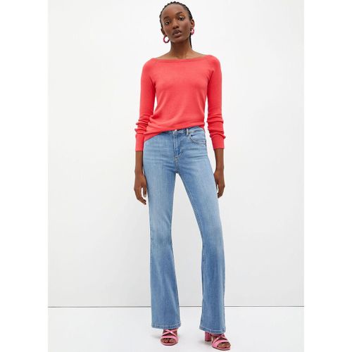 Jeans Jean flare taille haute - Liu Jo - Modalova