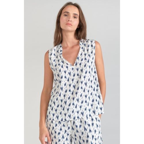 Debardeur Top rosita tie and dye bleu - Le Temps des Cerises - Modalova