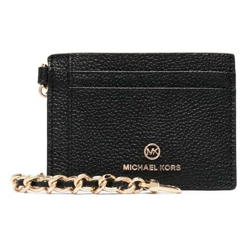 Portefeuille sm id chain card holder - MICHAEL Michael Kors - Modalova