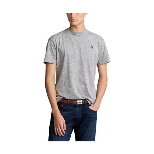 T-shirt Classic Fit Crewneck T-Shirt - Grey Heather - Polo Ralph Lauren - Modalova