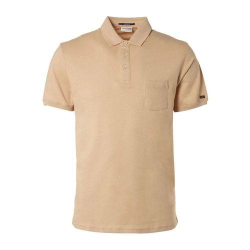 T-shirt Polo No-Excess Linen Beige - No Excess - Modalova