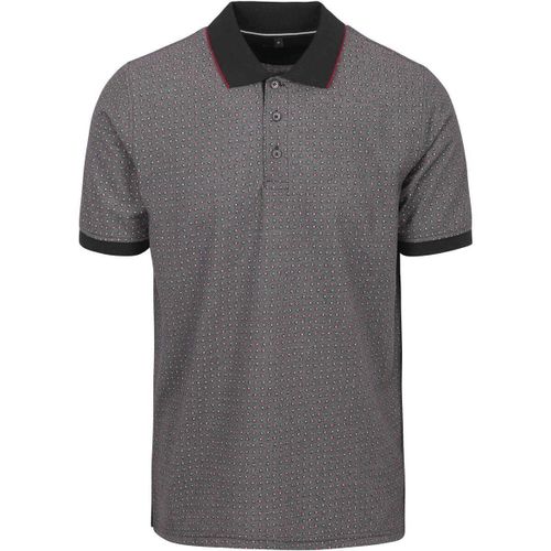 T-shirt Polo Imprimé Gris Multicolour - Casamoda - Modalova