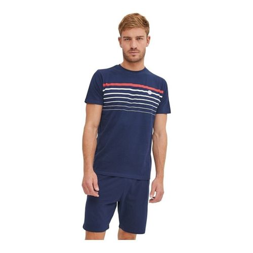 Ensembles de pyjama Ensemble Pyjama court Tshirt col rond en coton - Serge Blanco - Modalova
