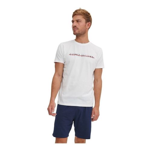 Ensembles de pyjama Ensemble Pyjama court Tshirt col rond en coton - Serge Blanco - Modalova
