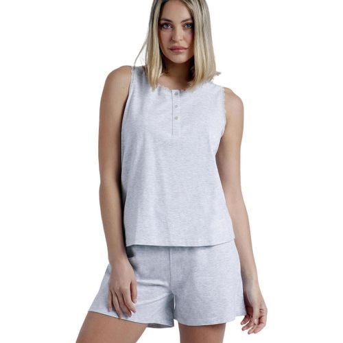 Pyjamas / Chemises de nuit Pyjama short débardeur Romantic Grey - Admas - Modalova