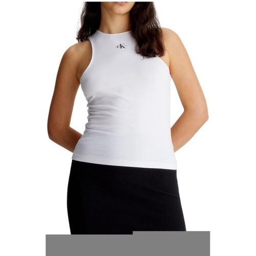 T-shirt Debardeur Ref 59443 YAF Blanc - Calvin Klein Jeans - Modalova
