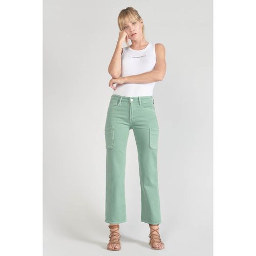 Jeans Precieux taille haute 7/8ème jeans vert d'eau - Le Temps des Cerises - Modalova
