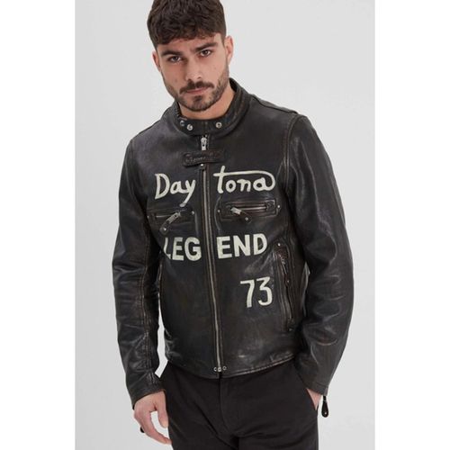 Veste HOUGHTON LAMB ERMIS BLACK - Daytona - Modalova