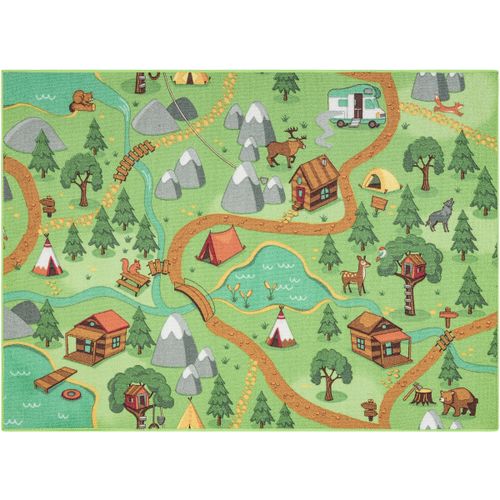 Tapis TAPIS REBEL ROADS Wild life 90 Forêt, 140x200 cm - Rugsx - Modalova