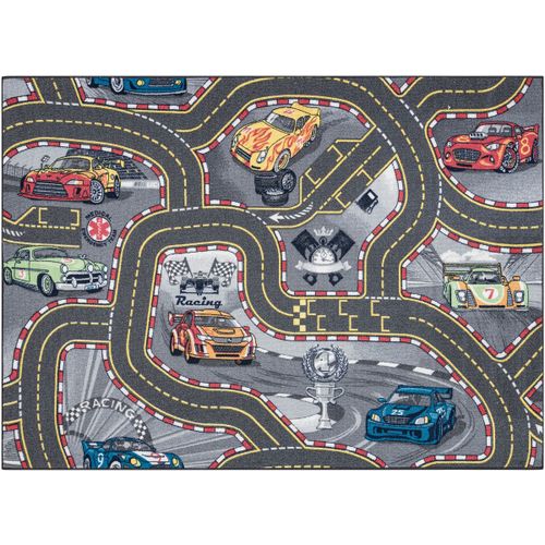 Tapis TAPIS REBEL ROADS Racers 97 Rues, voitures 95x133 cm - Rugsx - Modalova