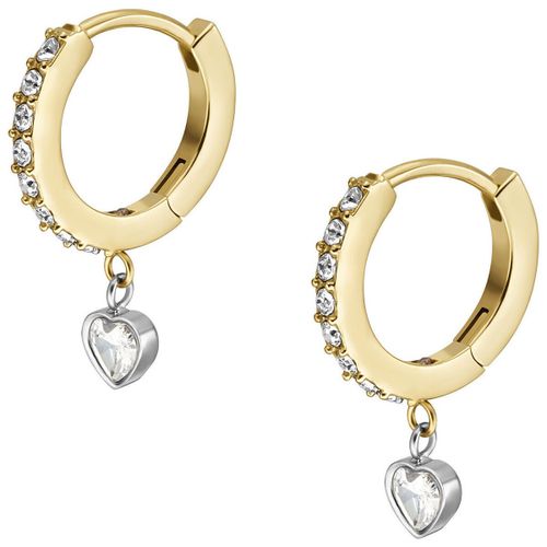 Boucles oreilles Créoles Sadie Tokens Of Affection - Fossil - Modalova