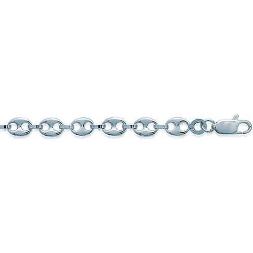 Bracelets Bracelet grains de café argent rhodié - Brillaxis - Modalova