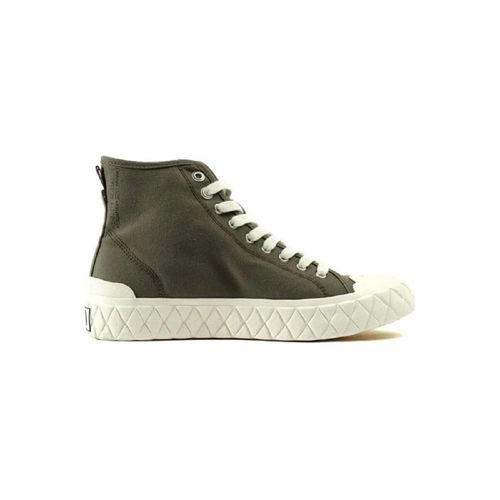 Baskets PALLA ACE Canvas Mid Olive - Palladium - Modalova