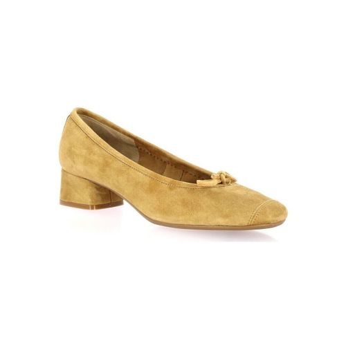 Ballerines Ballerines cuir velours havane - Reqin's - Modalova