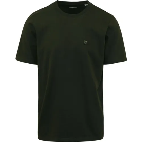 T-shirt T-shirt Vert Clair - Knowledge Cotton Apparel - Modalova