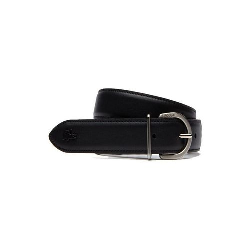 Ceinture Ceinture en cuir ref_44269 000 Noir 80cm - Lacoste - Modalova