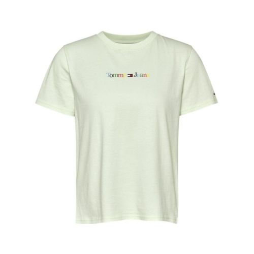 T-shirt T shirt Ref 59721 Vert - Tommy Jeans - Modalova