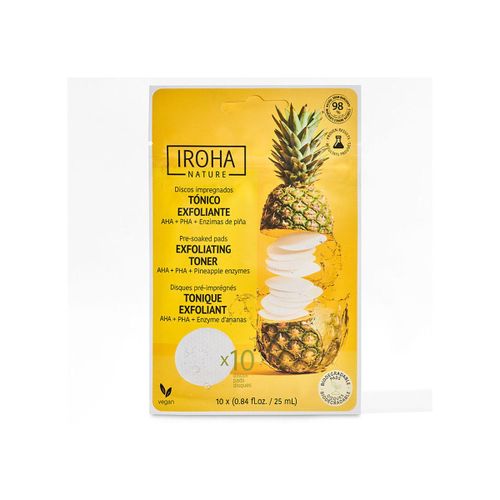 Démaquillants & Nettoyants Toner Exfoliant Tampons Pré-imbibés - Iroha Nature - Modalova
