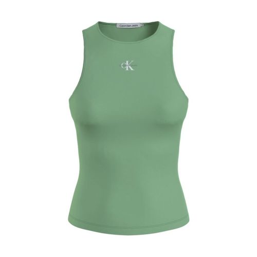 T-shirt Debardeur Ref 59444 Vert - Calvin Klein Jeans - Modalova