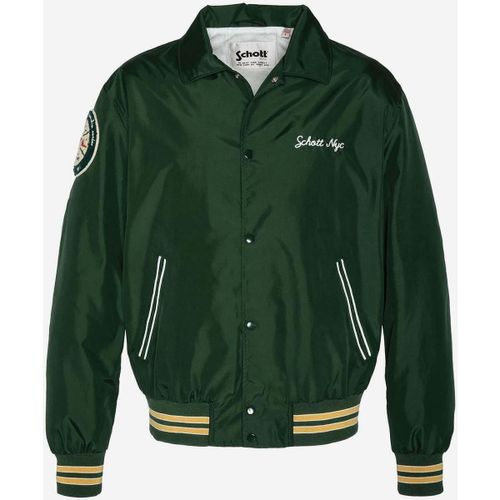 Blouson Schott GIANTS DARK GREEN - Schott - Modalova