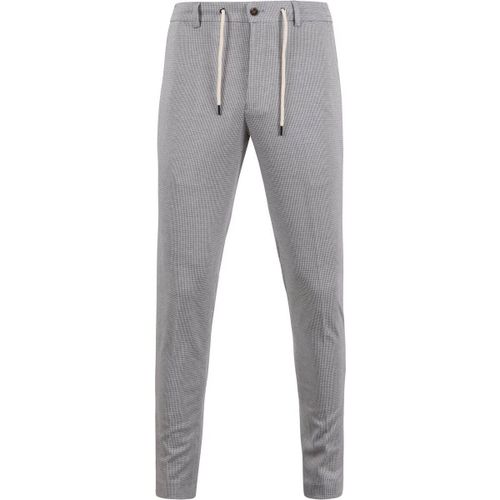 Pantalon Pantalon Jersey Pied De Poule Gris - Suitable - Modalova