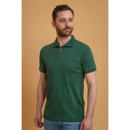 T-shirt Polo Liquid Vert Foncé - Suitable - Modalova