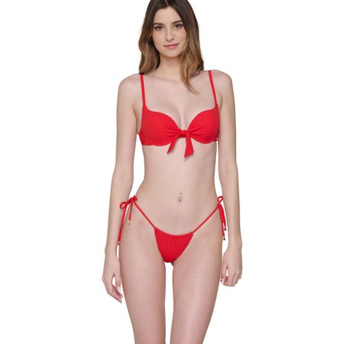 Maillots de bain Bas de maillot de bain brésilien réglable à nouettes Blue - Luna Splendida - Modalova