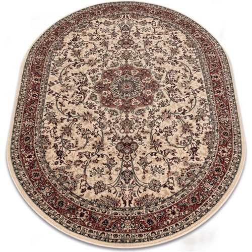 Tapis Tapis en laine POLONIA ovale KORDOBA sable 200x300 cm - Rugsx - Modalova