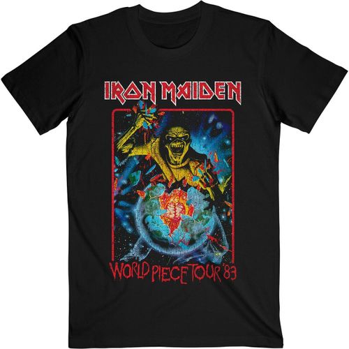 T-shirt World Piece Tour '84 V.1 - Iron Maiden - Modalova