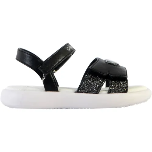 Sandales plates Sandales à Scratch Jeans Velcro V3A2-8050 - Calvin Klein Jeans - Modalova