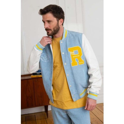 Blouson CLAN MUSTER SKY BLUE / WHITE - Redskins - Modalova