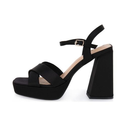 Sandales à talon SATIN BLACK - ALMA EN PENA - Modalova