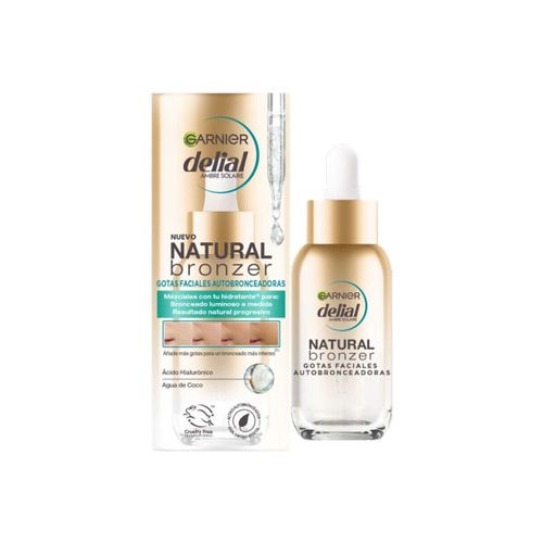 Protections solaires Natural Bronzer Gouttes Faciales Autobronzantes - Garnier - Modalova