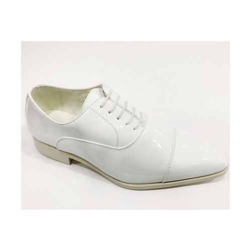 Derbies chaussures vernies H, Blanc - Kebello - Modalova