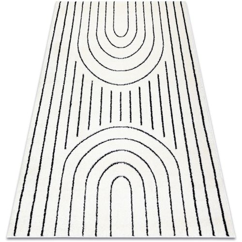Tapis Tapis moderne MODE 8494 géométrique crème / 160x220 cm - Rugsx - Modalova