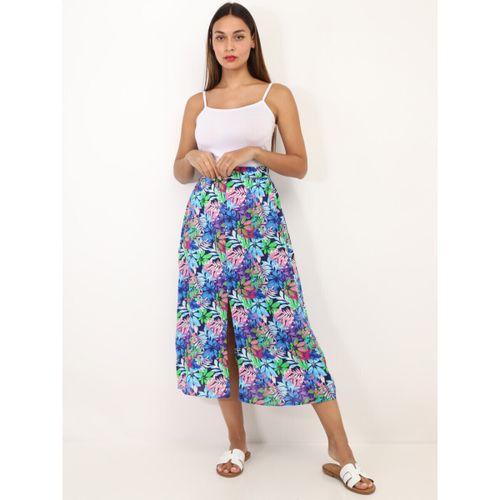 Jupes midi Jupes - Bleu - La Modeuse - Modalova