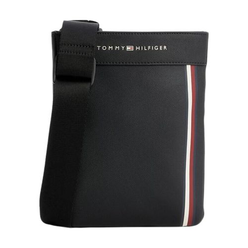 Sac a main Sacoche reporter Ref 60203 BDS Noir - Tommy Hilfiger - Modalova
