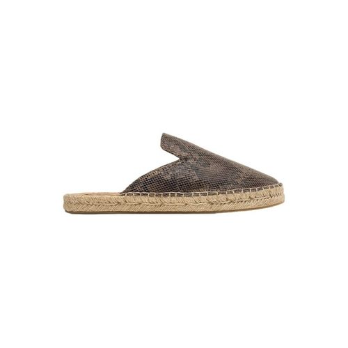 Espadrilles Mule W - Print Snake Brown - Paez - Modalova