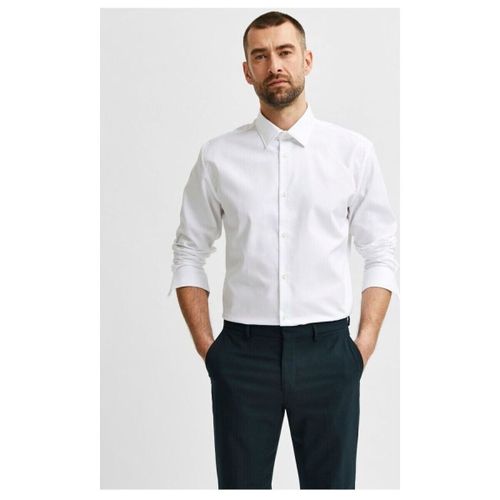 Chemise 16080200 FILIP ETHAN-BRIGHT WHITE - Selected - Modalova