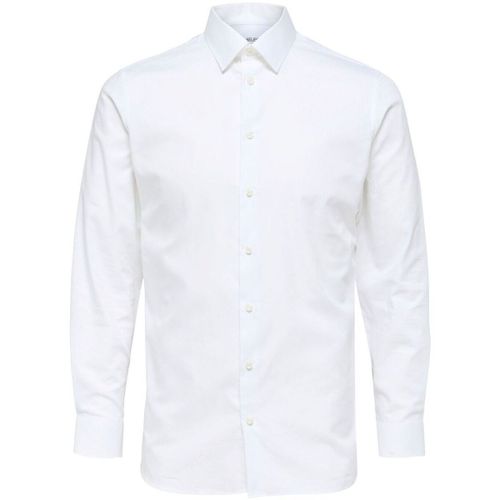 Chemise 16080200 FILIP ETHAN-BRIGHT WHITE - Selected - Modalova